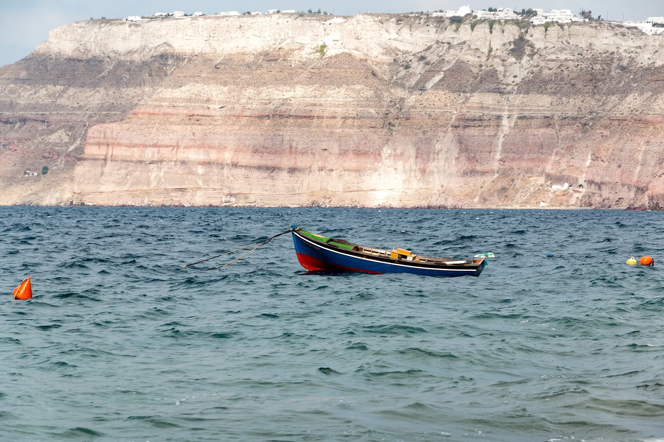 The caldera from the cliffs
